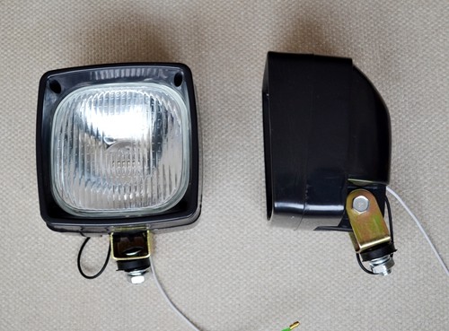 Pcs black 12v front bull - black,