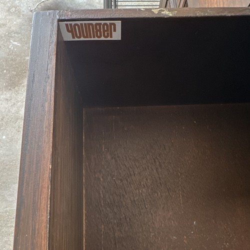 Younger brown wood sideboard - brown,