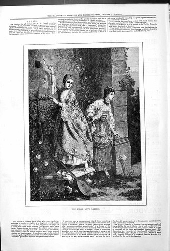 Original old antique - antique, print