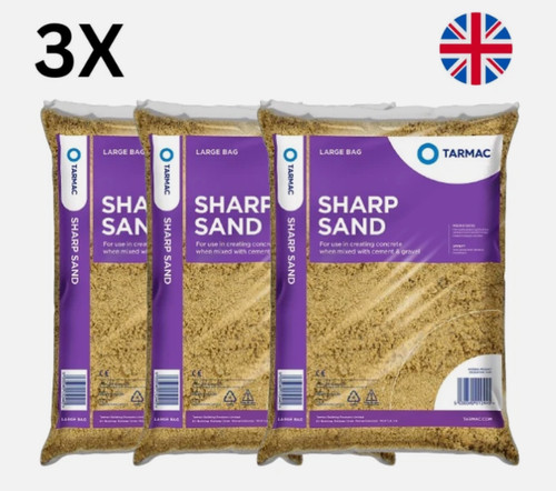 Tarmac sharp sand 25kg - x,