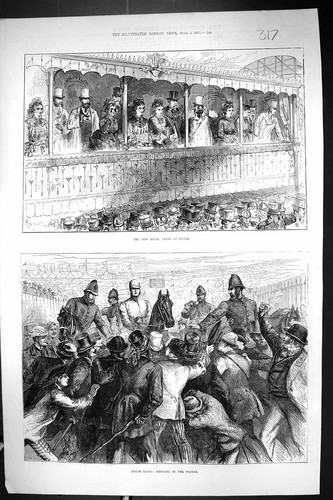 Original old antique print - antique,