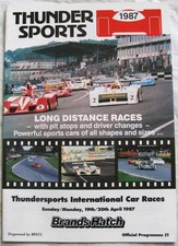 BRANDS HATCH 19/20 Apr 1987 Thunder Sports BRSCC A4 LF Official Programme