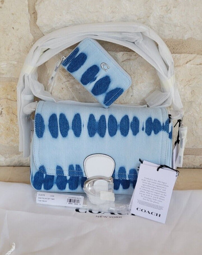 Nwt coach soft tabby denim - coach,