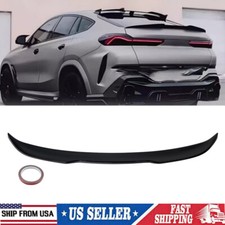 GLOSS BLACK Rear Trunk Lip
