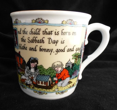 Royal worcester birthday mug - royal,