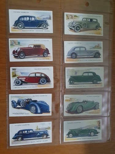 Player cigarette cards - player,