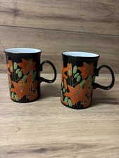 2x Dunoon Stoneware Mugs  Eden