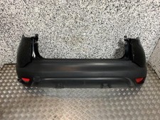 13-17 RENAULT CAPTUR REAR BUMPER BLACK PAINT CODE BIXNU (SCRATCHED)