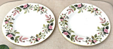 Pair of Wedgwood Hathaway Rose