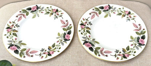 Pair wedgwood hathaway rose - of,