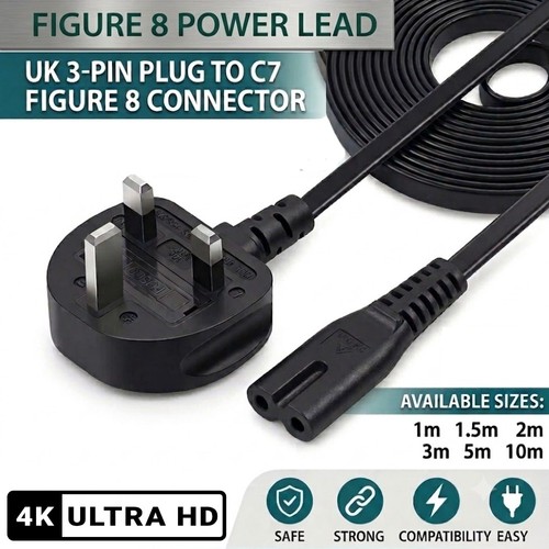 Figure power cable uk plug - power,