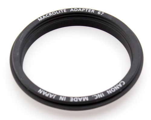 Canon macrolite adapter for - canon,