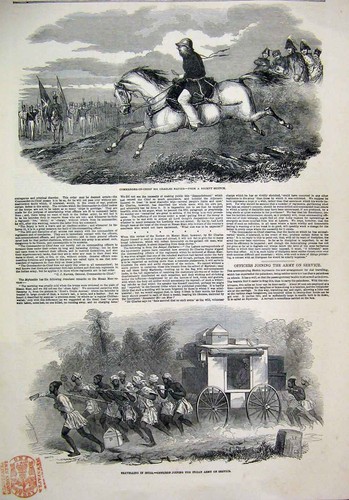 Original old antique - original, print