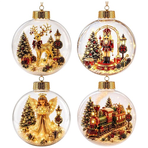 Light christmas ornaments - christmas,