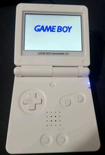 Pure White Game Boy Advance SP