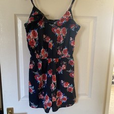 Womens Primark Playsuit Black