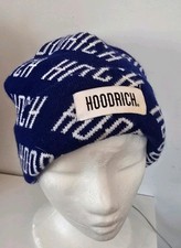 Hoodrich Blue White Logo
