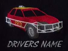 Personalised embroidered logo of either 2L Nat Saloon,1300 stockcar or Cozycoupe