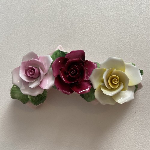 Radnor bone china roses - bone, on