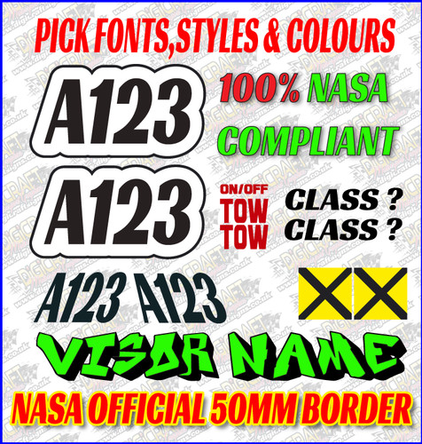Autograss complete number set - autograss,