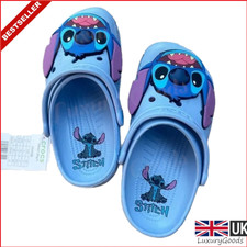lilo and stitch Disney Pixar Unisex Kids & Adults Blue Foam Slippers Sandals UK