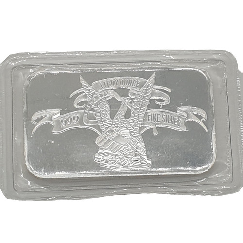 Apmex silver ingot - silver, bullion