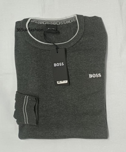 Boss embroidered crew - boss,