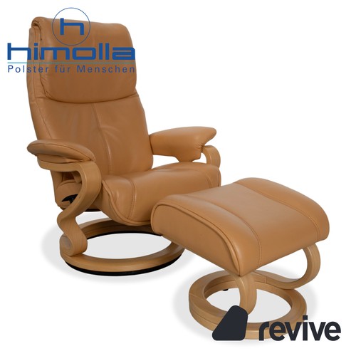 Himolla leather armchair - , brown