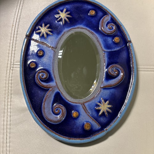 Handmade eartha pottery blue - handmade,