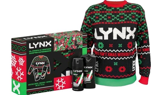 Lynx ultimate christmas jumper - lynx,
