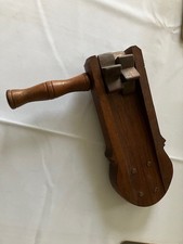 Vintage Wooden Football Rattle