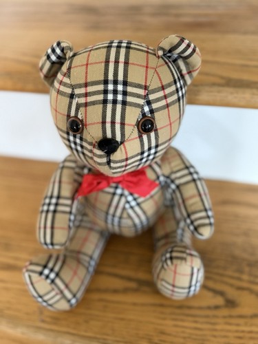 Vintage burberry sitting teddy - vintage,