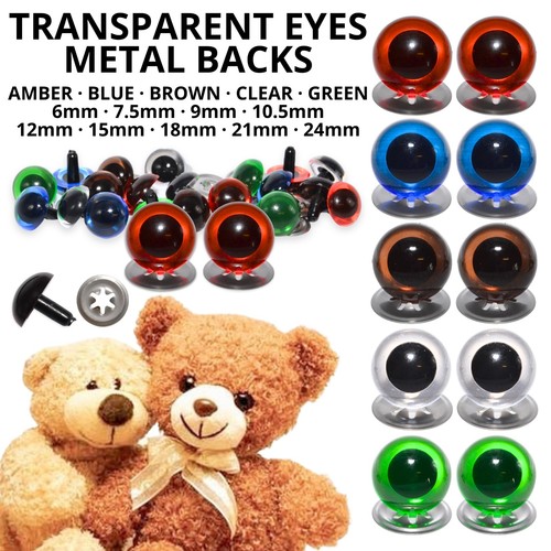 Safety eyes with metal - with,