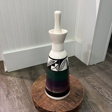 Vintage Ute Mountain Tribe Bottle With Stopper Decanter Ute Cayatineto 