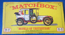Matchbox Lesney Models of Yesteryear - Y7 - 1912 Rolls Royce