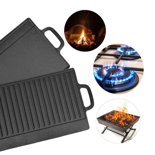 Non stick cast iron reversible - non-stick,