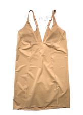 M &S 'WEAR YOUR OWN BRA' SLIP FIRM CONTROL SHAPING ROSE QUARTZ FREE POSTAGE