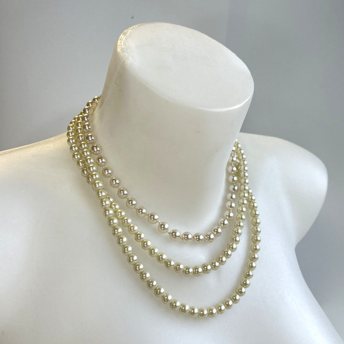 Vintage faux pearl - faux,
