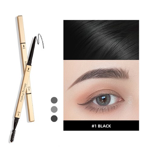 Eyebrow pencil brush fine brow - brush-fine,