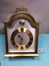 Swiza Brass Mantle Clock