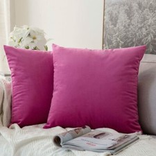 4 Pieces Soft Velvet Solid