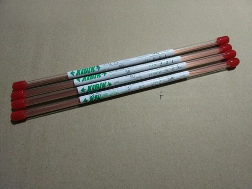 Red copper tube single hole - red,