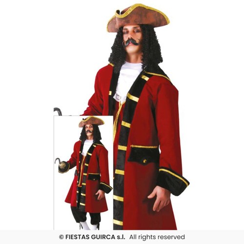 Captain pirate mens fancy - captain,