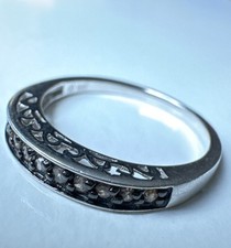 Chocolate Diamond 3mm Wide 925