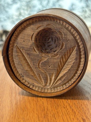 Anitique wooden butter - anitique,