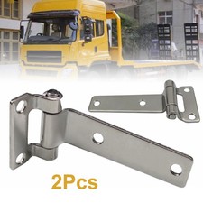 2x Stainless Steel T Hinges Barn Shed Door Tee Hinge Marine Boat Truck Hinges UK