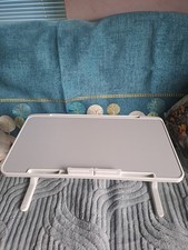 Adjustable Table Desk Portable Folding Table Tv Dinner Laptop Tray Sofa Bed NEW