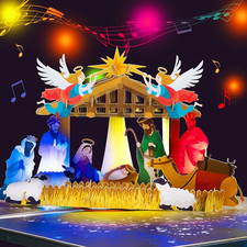 Nativity Pop up Christmas Card