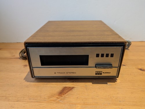 Vintage bsr mcdonald - 8, track