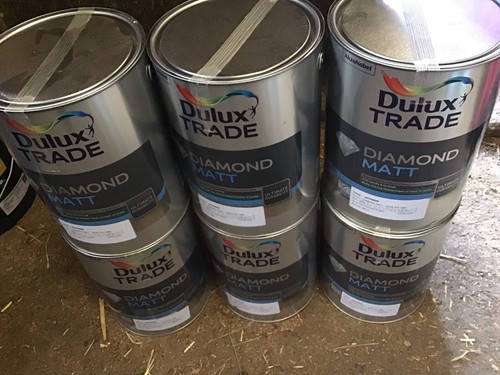Litre tins vinyl matt - x,